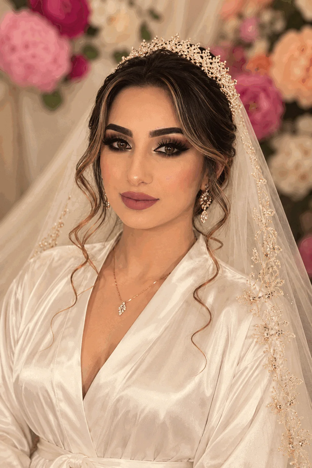 Bridal makeup by Zahlia