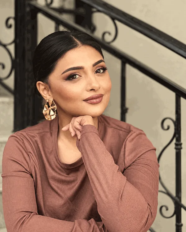 Soft glam makeup by Zahlia